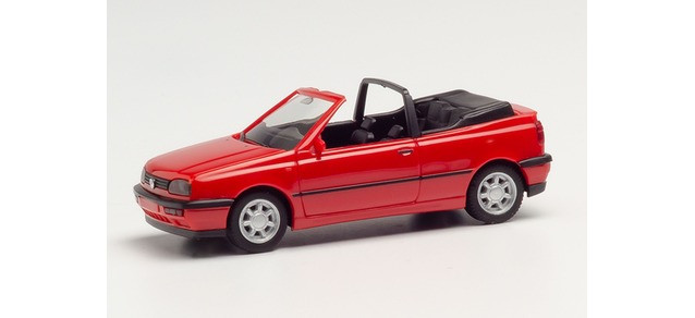 Herpa VW Golf III Cabrio, rot