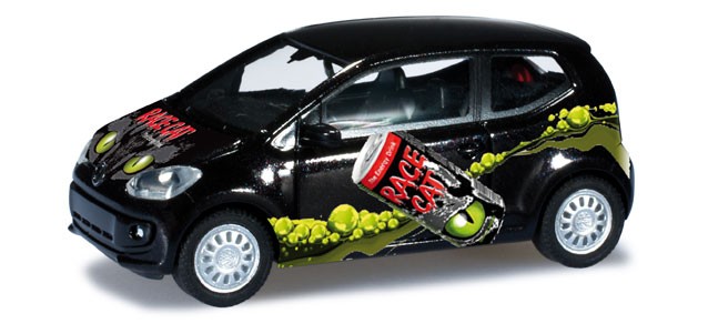 Herpa VW up! "Race Cat", schwarz