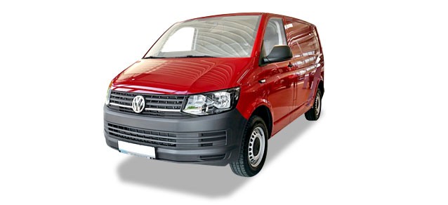 Herpa VW T6 kirschrot