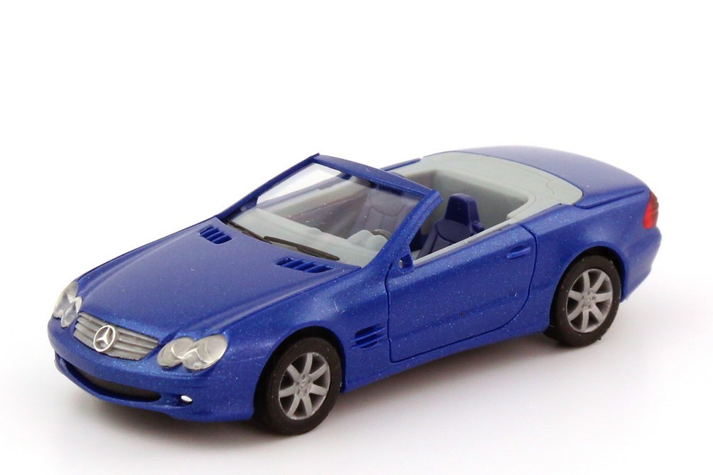 Herpa SL 500 blau-metallic mit Hardtop