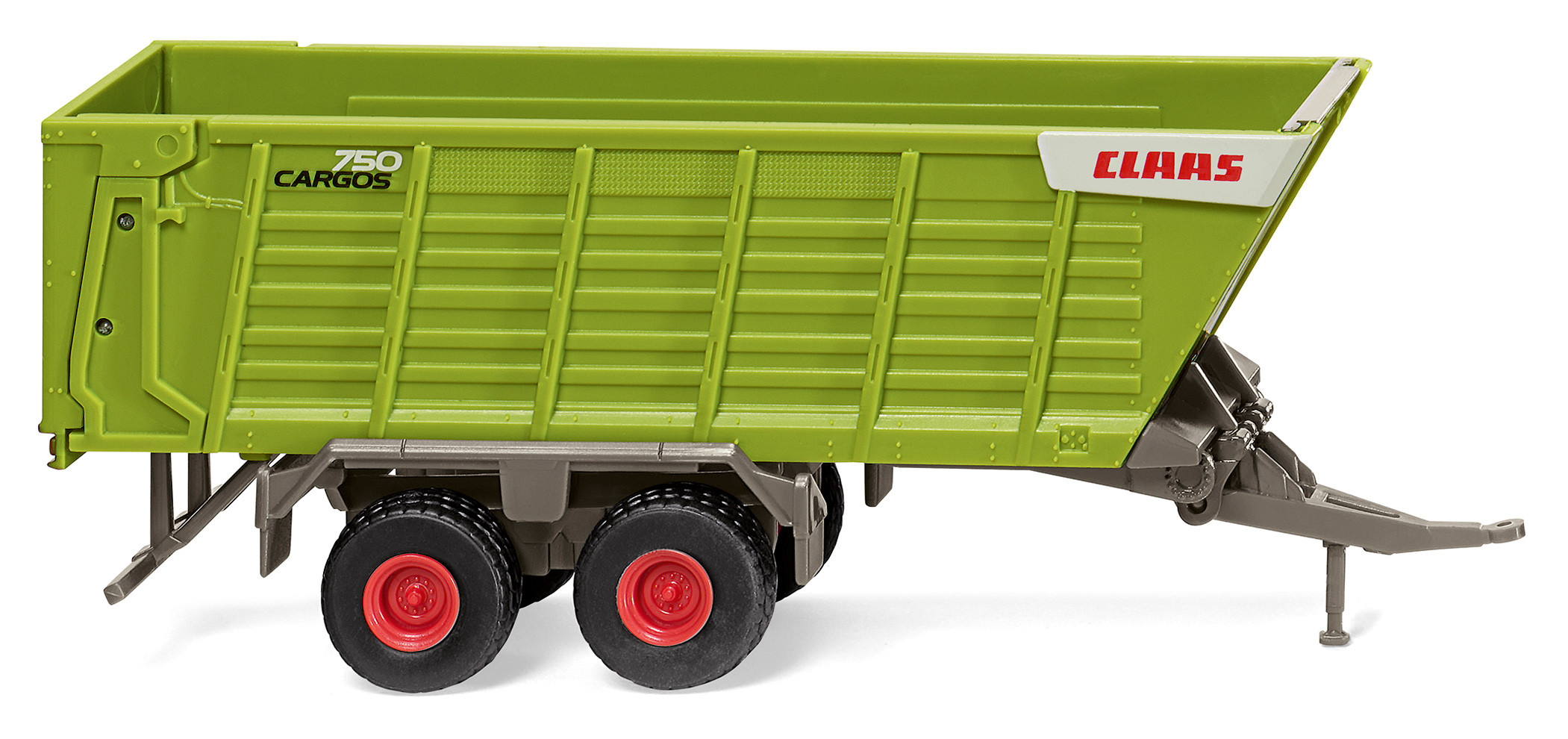 Wiking  Claas Cargos Ladewagen als Häckseltransportwagen mit Straßenbereifung