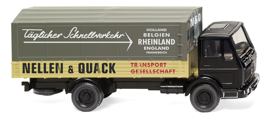 Wiking MB NG 1017 Pritschen-Lkw "Nellen & Quack"