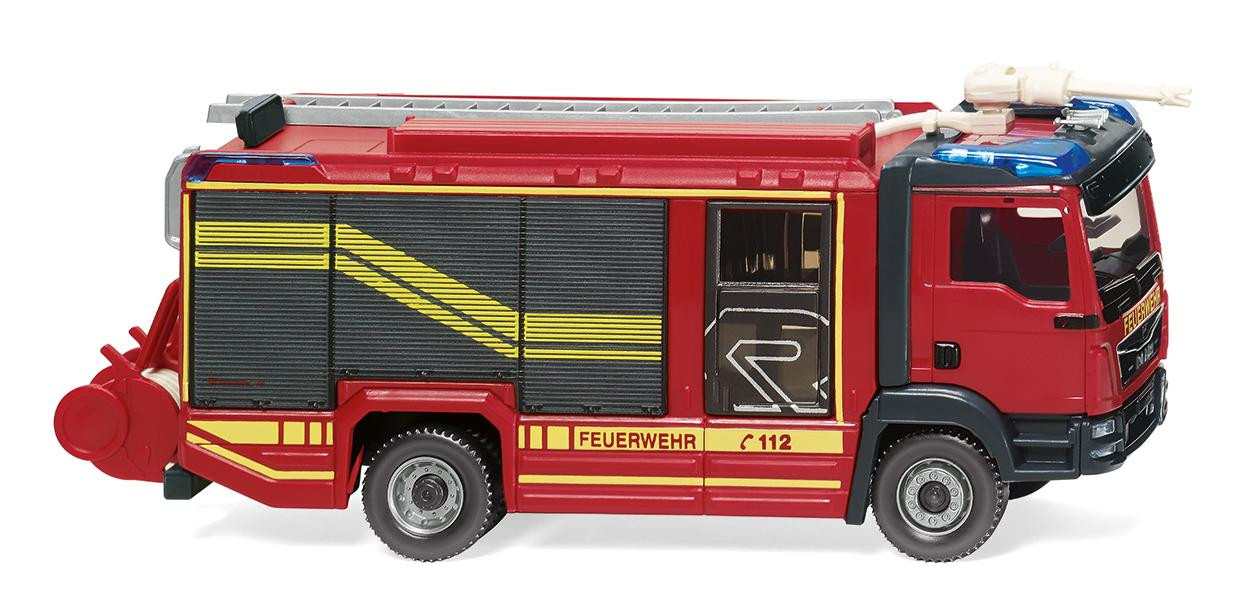 Wiking MAN TGM E6 Rosenbauer AT FW HLF mit Haspel 