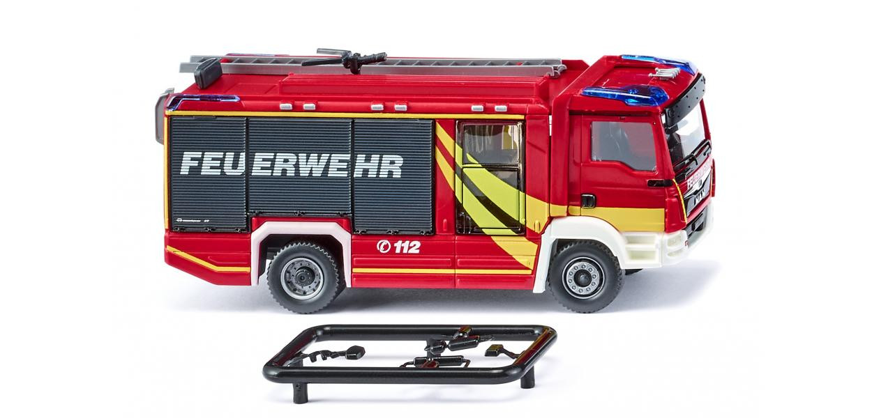 Wiking MAN TGM Euro 6 Rosenbauer AT LF Feuerwehr , Neuheit August 2021