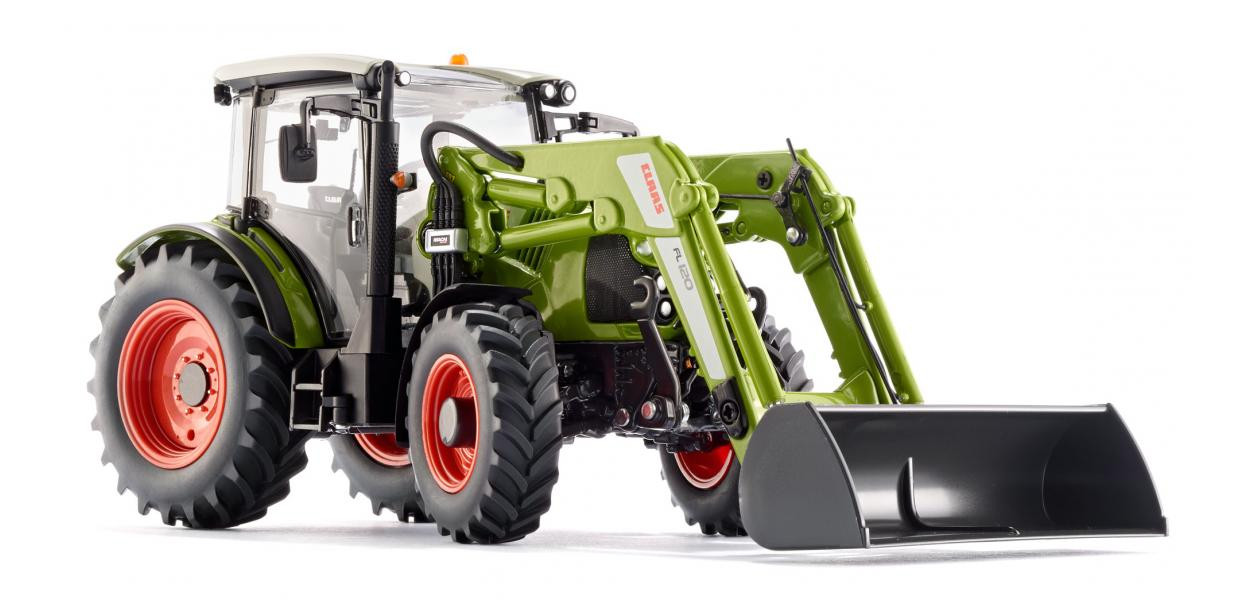 Wiking Claas Arion 430 mit Frontlader 120 Maßstab 1:32