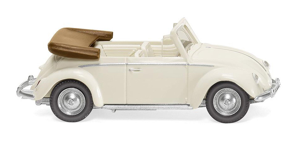 Wiking VW Käfer 1200 Cabrio - Perlweiß