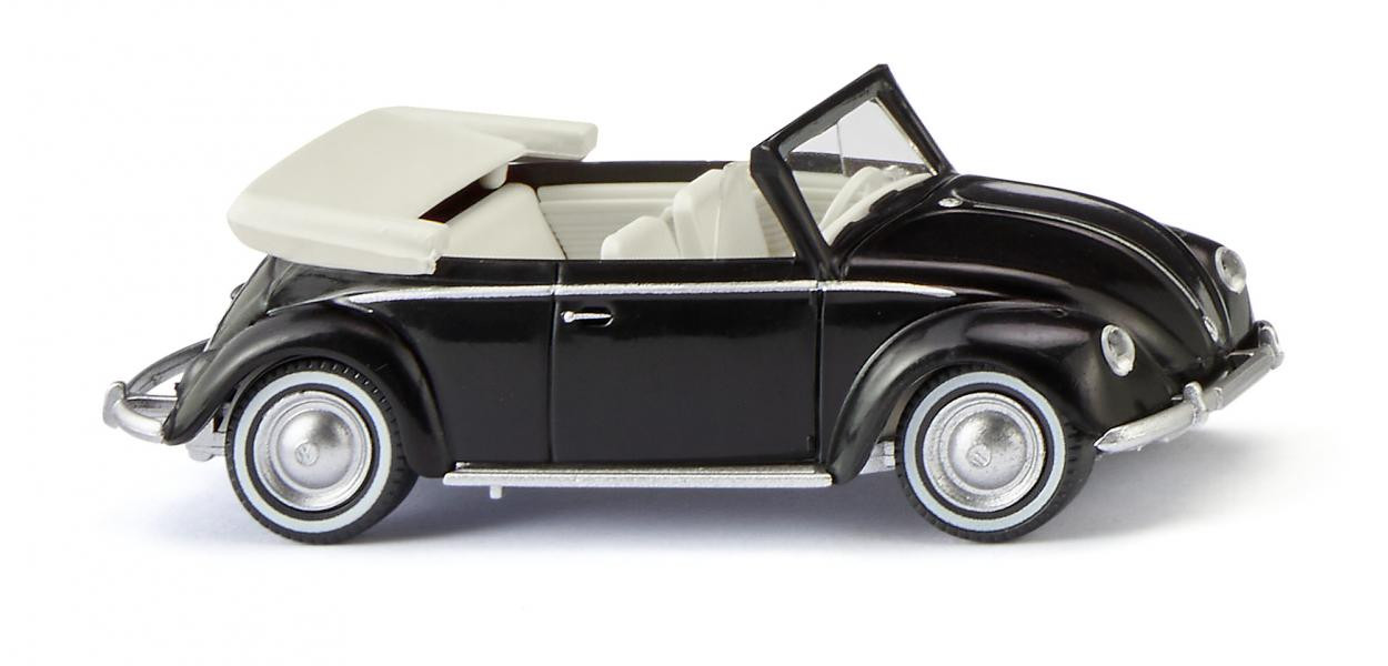 Wiking VW Käfer 1200 Cabrio - schwarz