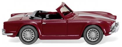 Wiking Triumph TR4 - purpurrot