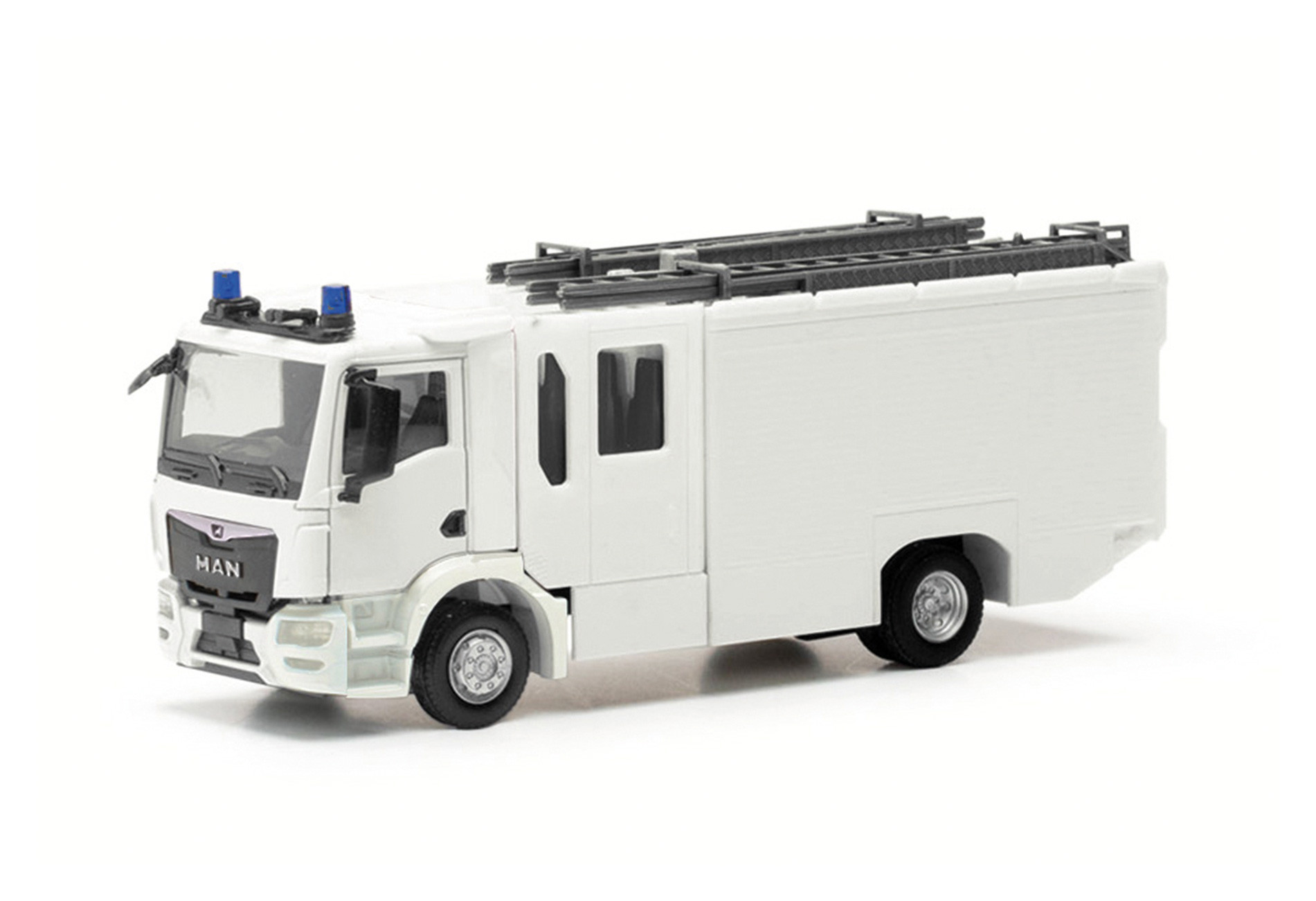 Herpa Teileservice MAN TGM Z-Cab HLF "Feuerwehr in weiß ( 2 Stück )" ,NH 03-04/24