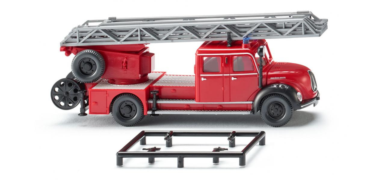 Wiking Magirus Rundhauber Feuerwehr DL 25h