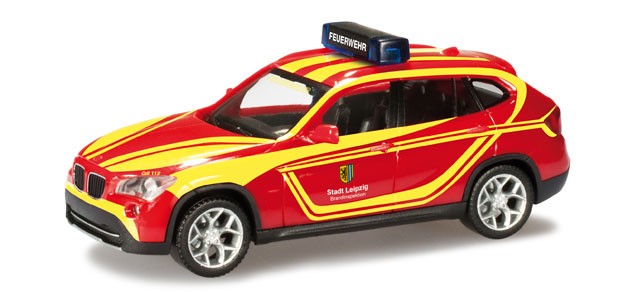 Herpa BMW X1 Feuerwehr Leipzig