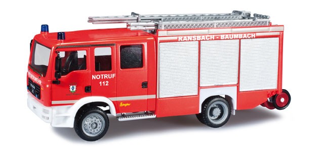 Herpa MAN TGM LF 20/16 FW Ransbach-Baumbach