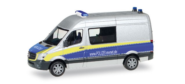 Herpa MB Sprinter Polizei Mecklenburg-Vorpommern