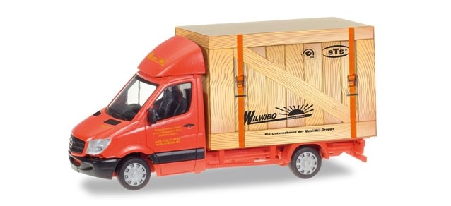 Herpa MB Sprinter Koffer "Spedition Wirtz"