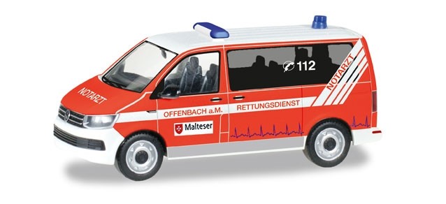 Herpa VW T6 Bus "Malteser Offenbach"