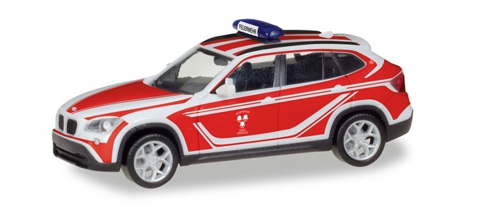 Herpa BMW X1 KdoW Feuerwehr Landshut