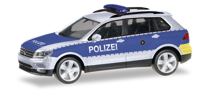 Herpa VW Tiguan Polizei Wiesbaden