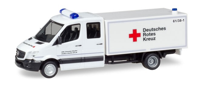 Herpa MB Sprinter DoKa "DRK Staufen"