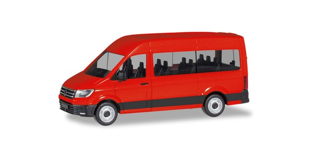 Herpa VW Crafter Bus Hochdach, rot