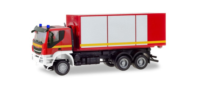 Herpa Iveco Trakker Wechsellader „Feuerwehr„