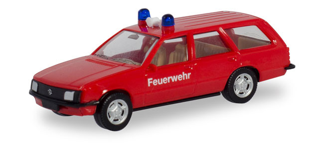 Herpa Opel Rekord E Caravan "Feuerwehr Einsatzleitung"