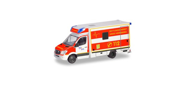 Herpa MB Sprinter 13 RTW "RD Kreis Heinsberg"