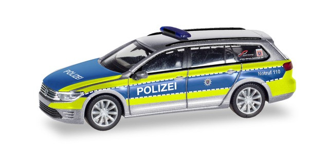 Herpa VW Passat GTE "Polizei Hessen"