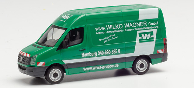 Herpa VW Crafter Kasten HD „Wilko Wagner Hamburg“