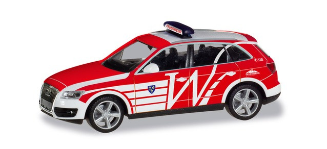 Herpa Audi Q5 ELW Feuerwehr Wiesbaden 