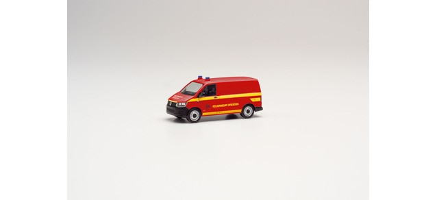 Herpa VW T6 Kasten "Feuerwehr Dresden", NH 07-08/20