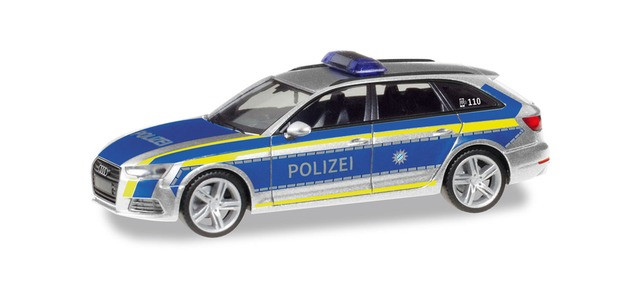Herpa Audi A4 Avant " Polizei Ingolstadt", NH 09-10/20, (Vorbestellung /Modell noch nicht lieferbar !!!)