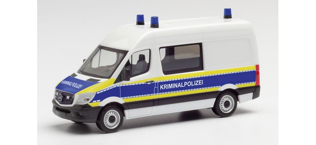 Herpa MB Sprinter 13 " Kripo Brandenburg ", NH 09-10/20