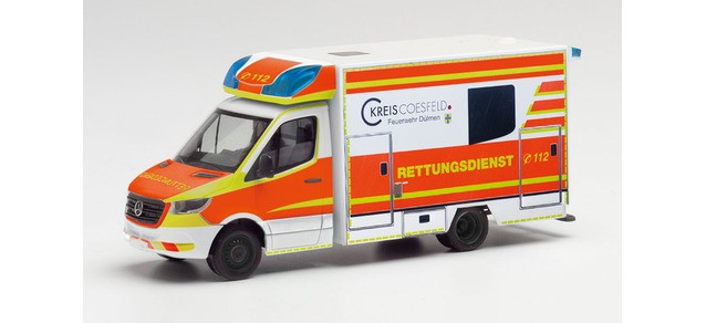 Herpa MB Sprinter 18 " RTW RD Dülmen", NH 09-10/20,