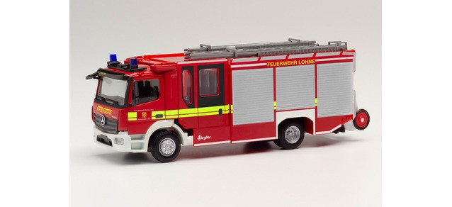 Herpa MB Atego 13 Z-Cab " HLF Feuerwehr Wietmarschen / OFW Lohne ", NH 11-12/20