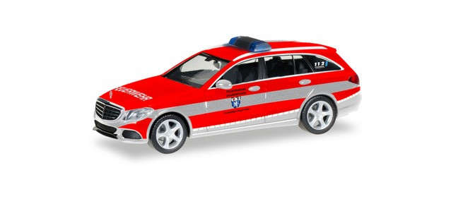 Herpa MB C-Klasse T-Modell Elegance KdoW „Freiwillige Feuerwehr Saarbrücken“