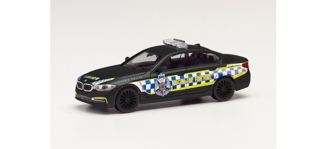 Herpa BMW 5er „ Victorian Highway Police “, NH 05-06/21