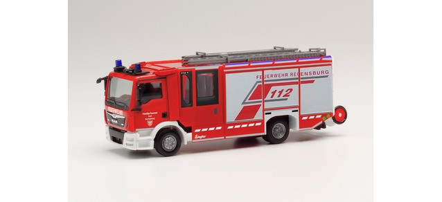 Herpa MAN TGL Z-Cab HLF „Feuerwehr Regensburg “, NH 05-06/21