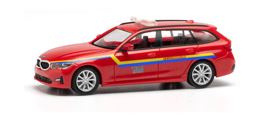 Herpa BMW 3er Touring, Feuerwehr TU München, NH 07-08/21