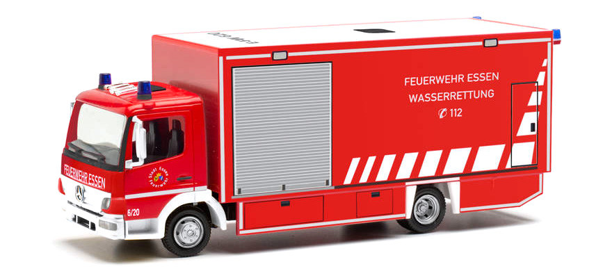 Herpa MB Atego Wasserrettung FW Essen