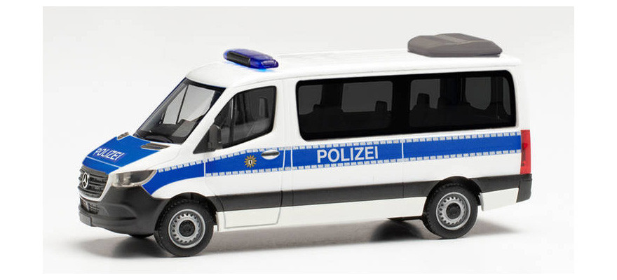 Herpa MB Sprinter 18 FD " Polizei Berlin ", NH 01-02 / 22, 