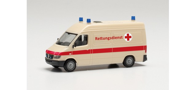 Herpa MB Sprinter `96 RTW "Rettungsdienst", NH 07-08 / 22