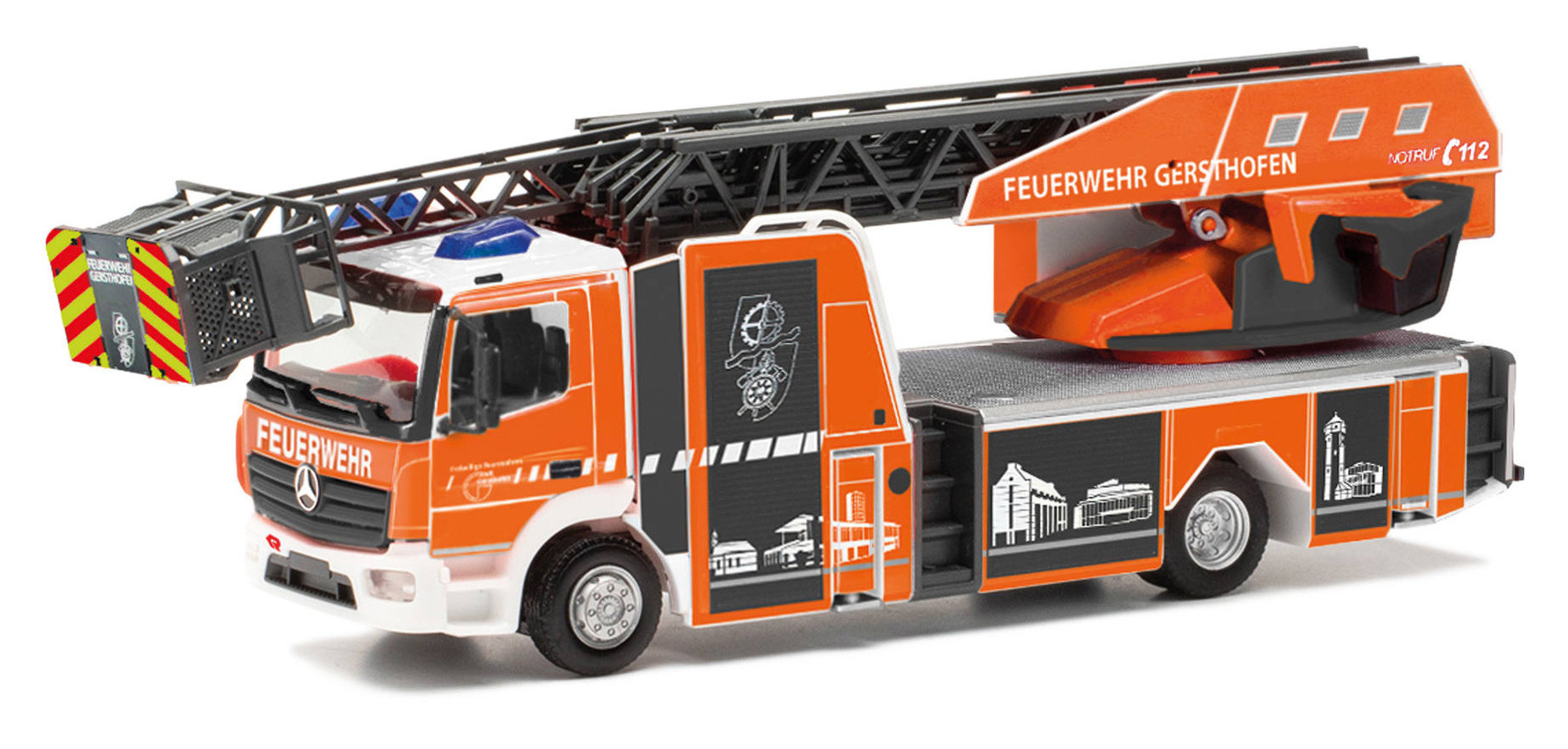 Herpa MB Atego DLK "Feuerwehr Gersthofen", NH 11-12 / 23