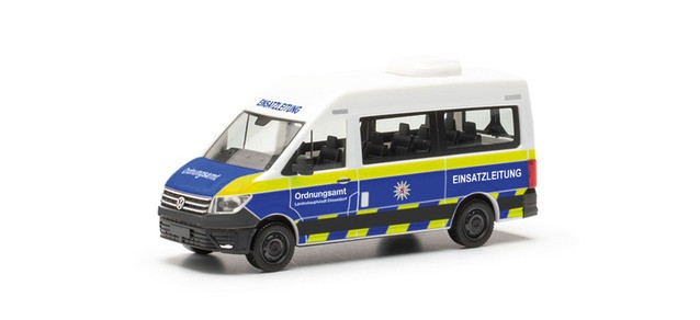 Herpa VW Crafter Bus Hochdach "Ordnungsamt Düsseldorf ELW",NH 01-02/24