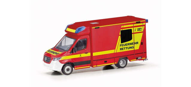 Herpa MB Sprinter 18 RTW "Feuerwehr München" ,NH 01-02/24