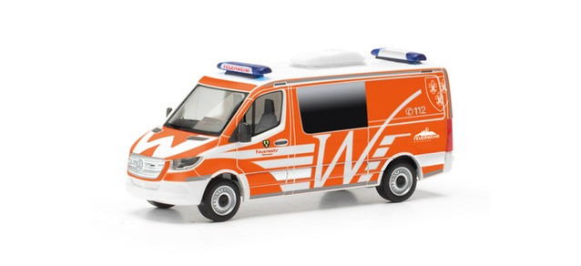 Herpa MB Sprinter '18 "Feuerwehr Wiesbaden" ,NH 05-06/24