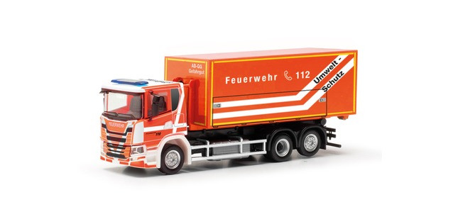 Herpa Scania CG 17 WLF "Feuerwehr Fulda AB-Umwelt" ,NH 05-06/24