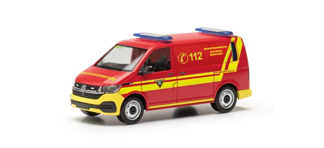 Herpa VW T6.1 "Feuerwehr MTU/MAN München" ,NH 05-06/24