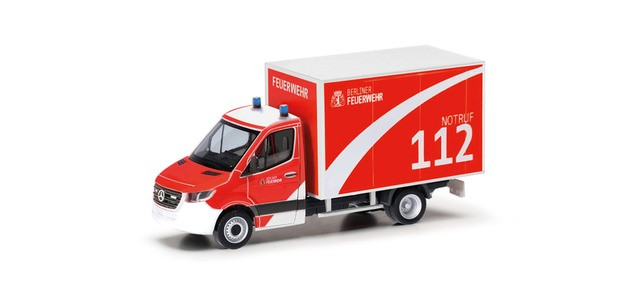 Herpa MB Sprinter 18 LKW " Berliner Feuerwehr" ,NH 07-08/24