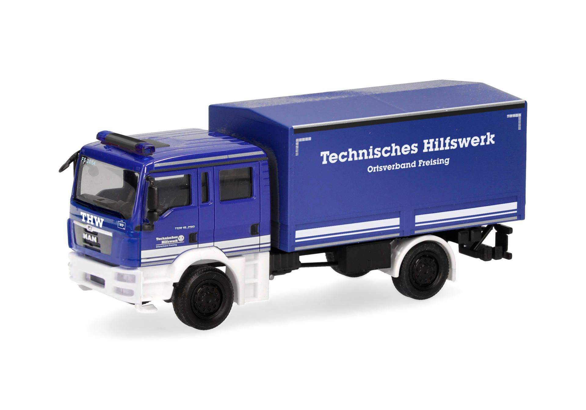 Herpa MAN TGM MzKW " THW Freising " ,NH 03-04/25