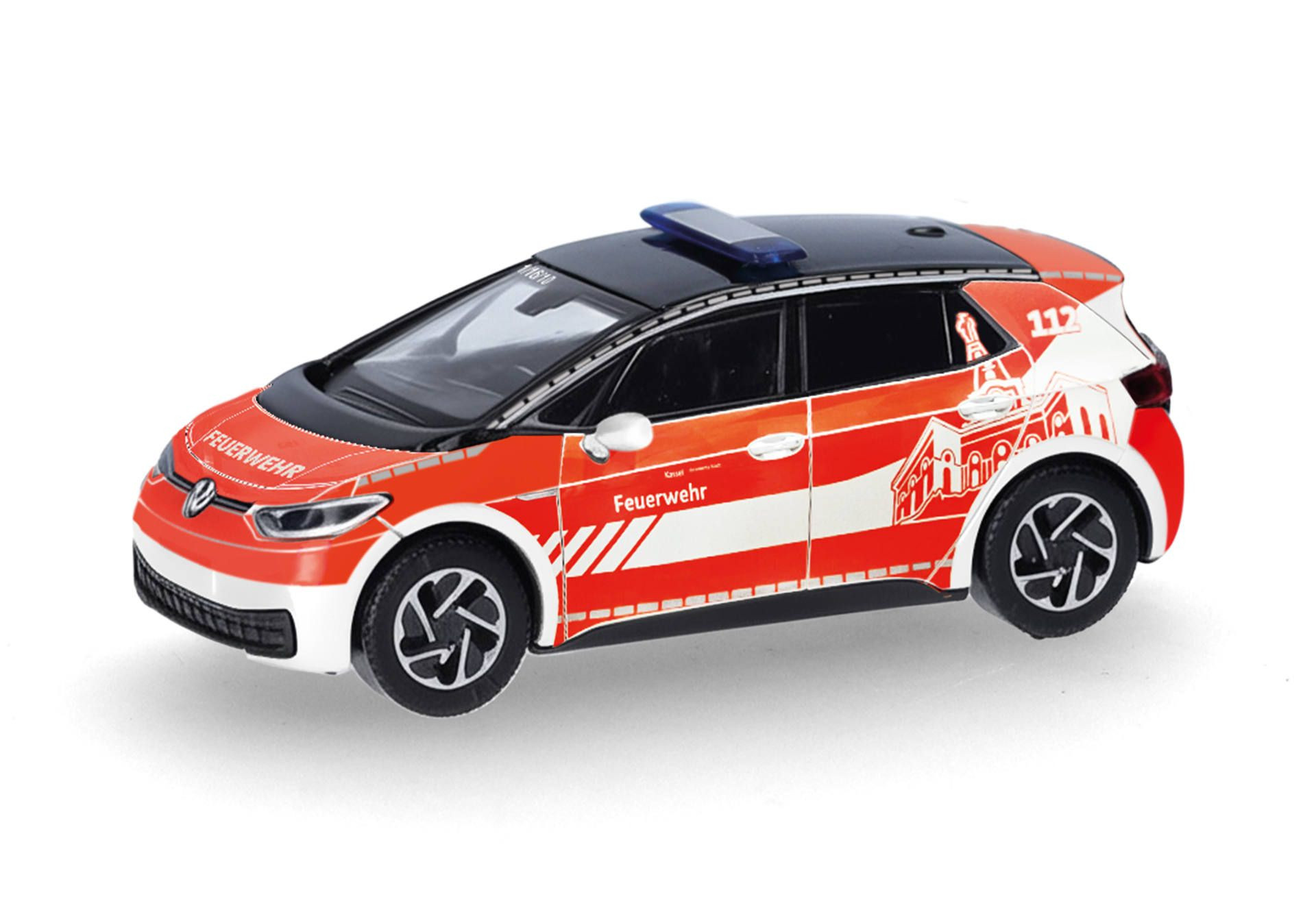 Herpa VW ID 3 "Feuerwehr Kassel" ,NH 09-10/25